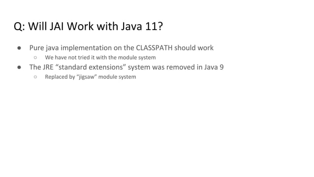 Java Image Processing for Geospatial Community | PPT