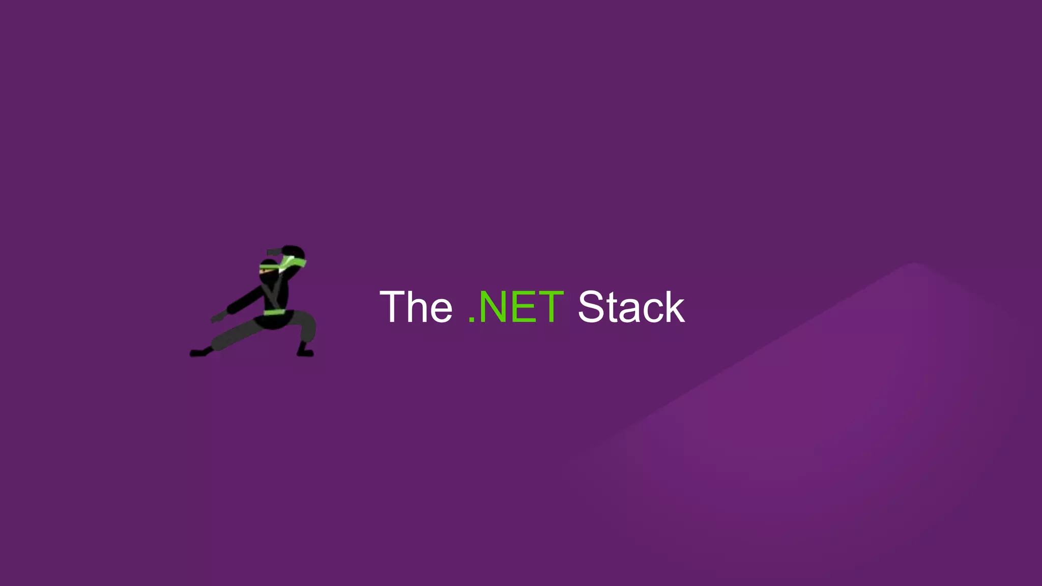 The .NET Stack
 