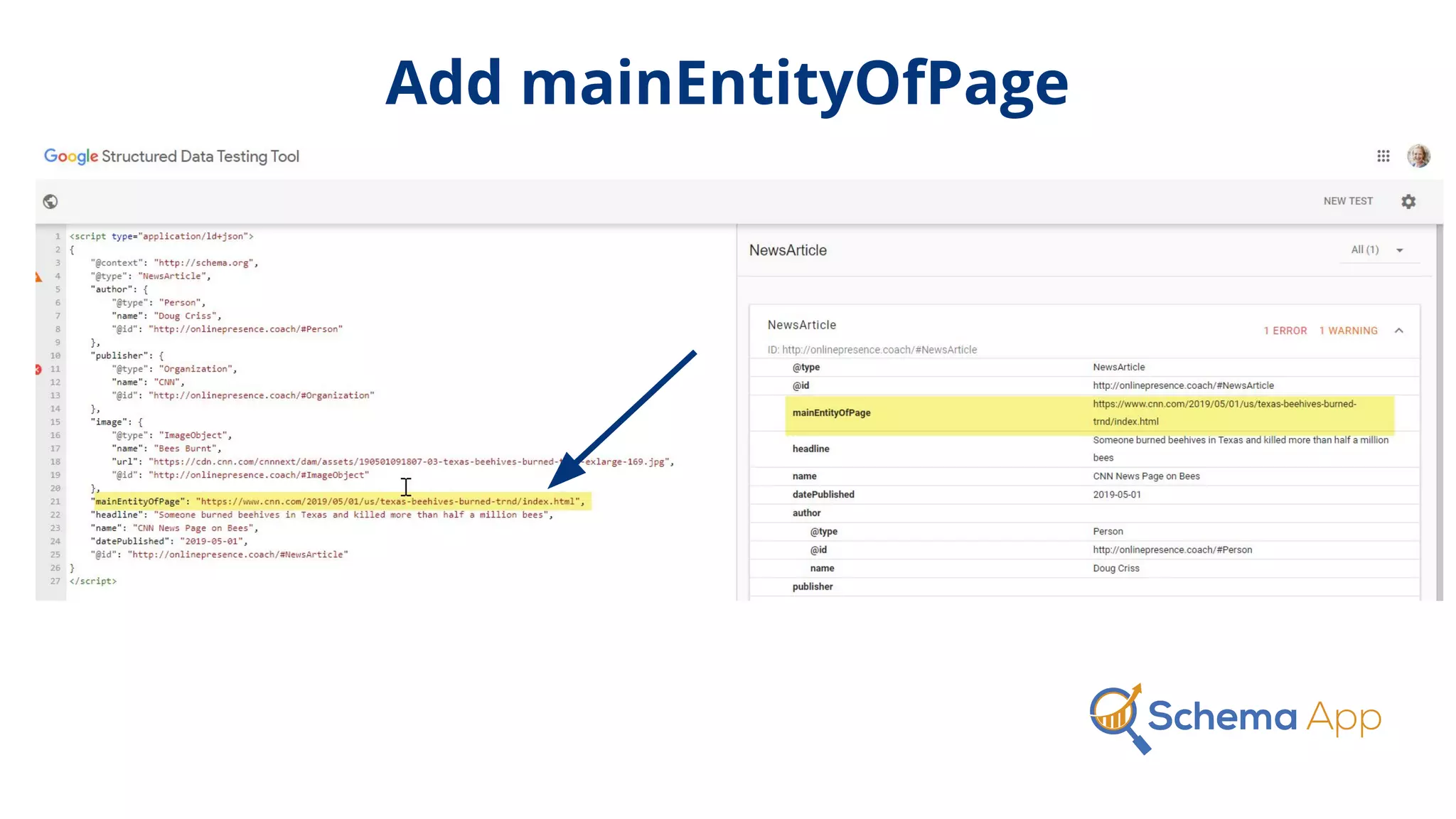 Add mainEntityOfPage
 