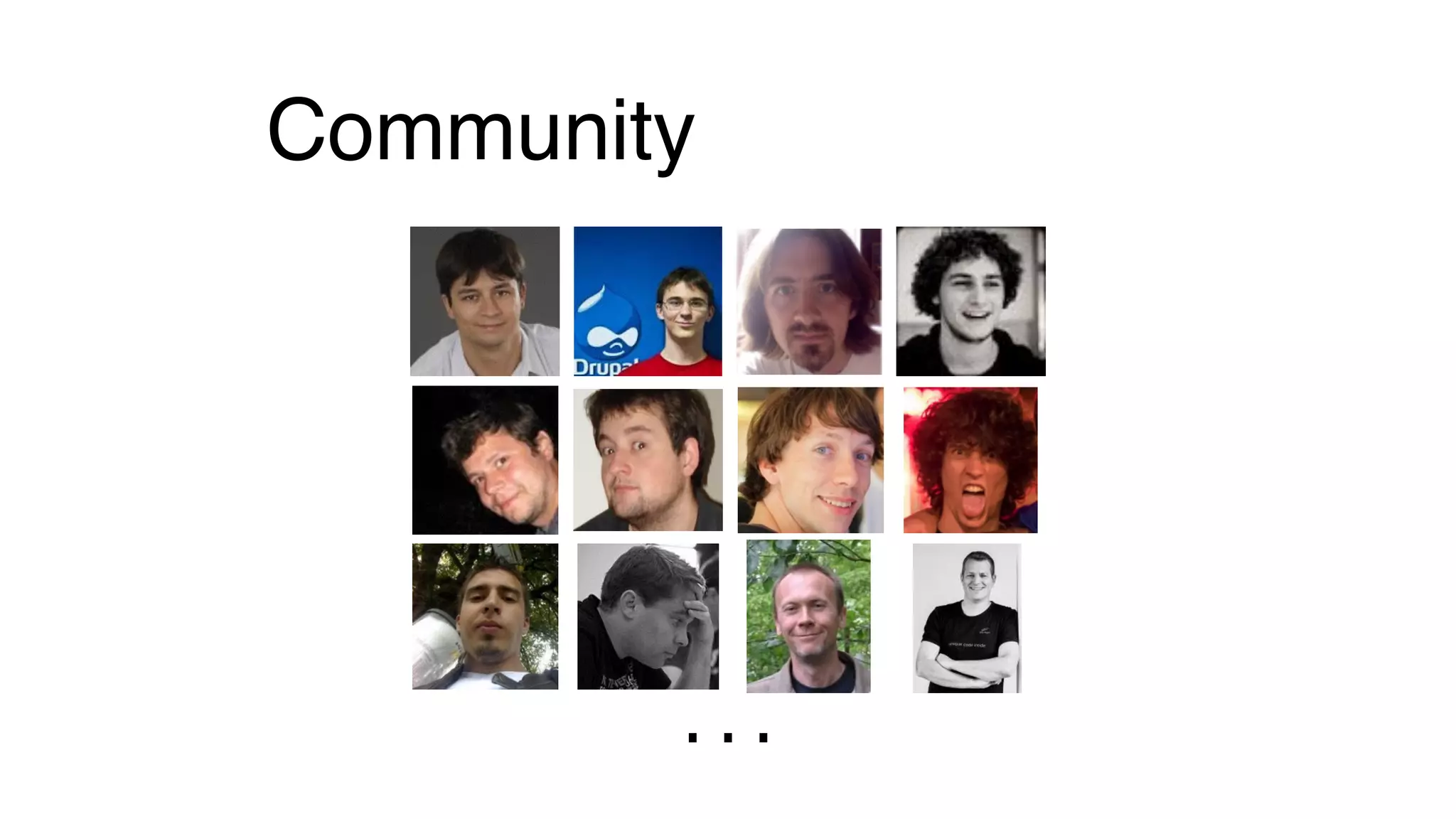Community
…
 