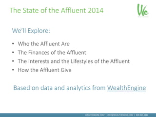 State of the Affluent | PPTX