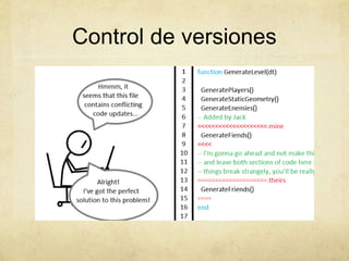 Control de versiones
 