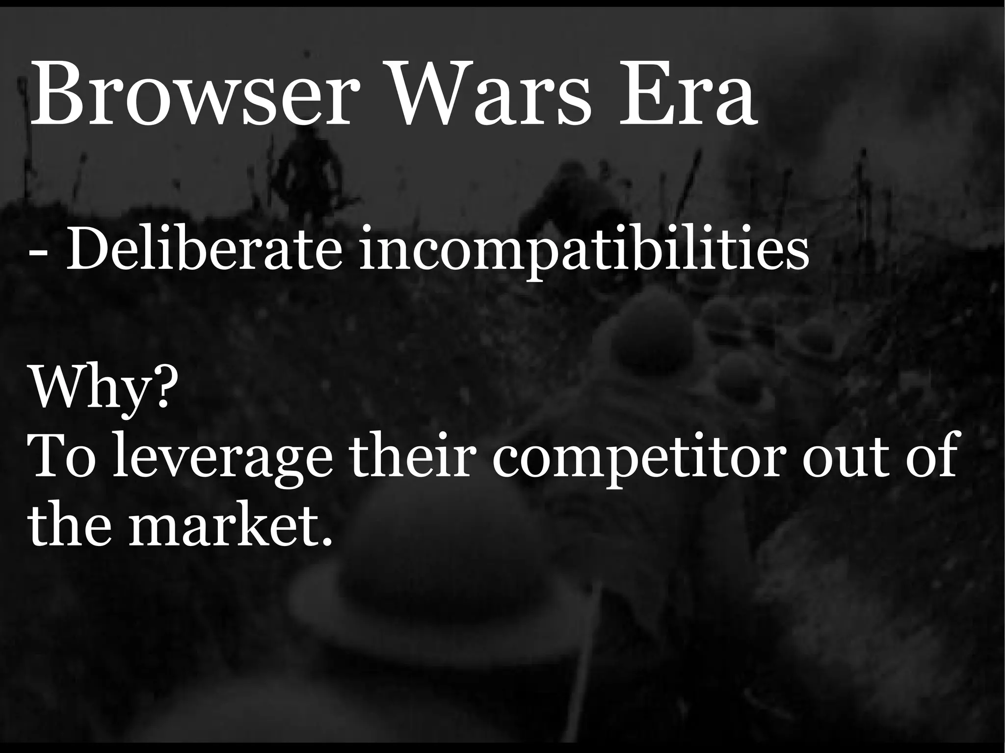 The Ajax Experience: State Of The Browsers