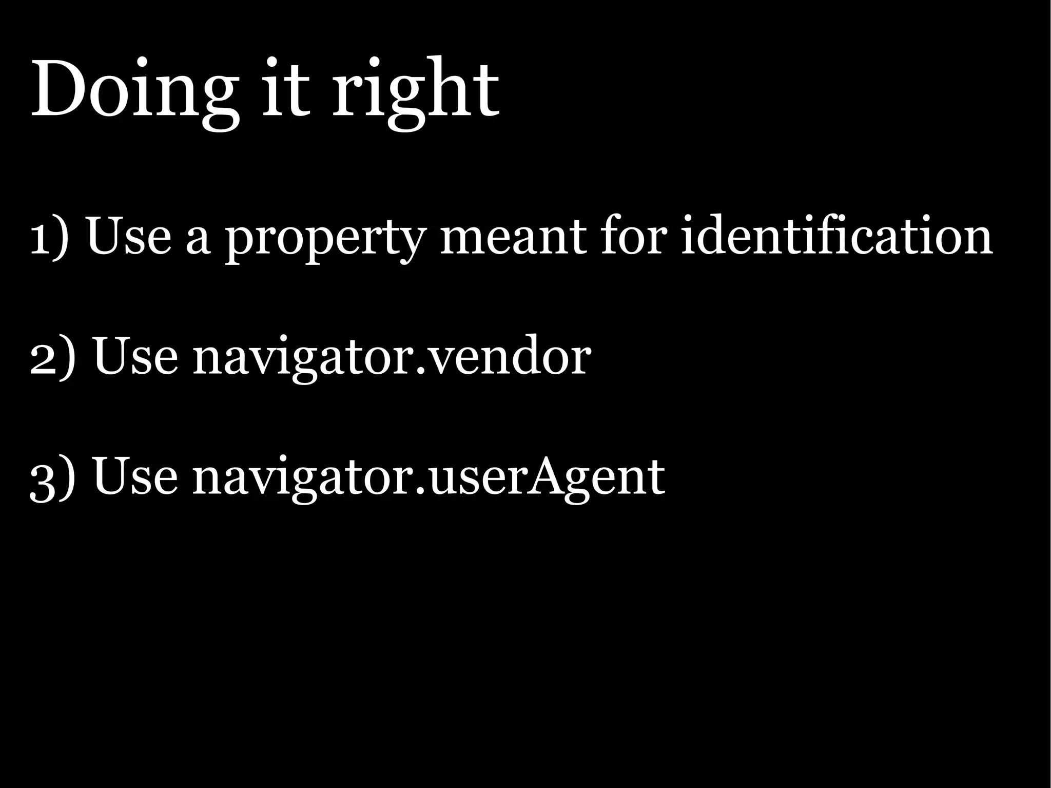 The Ajax Experience: State Of The Browsers