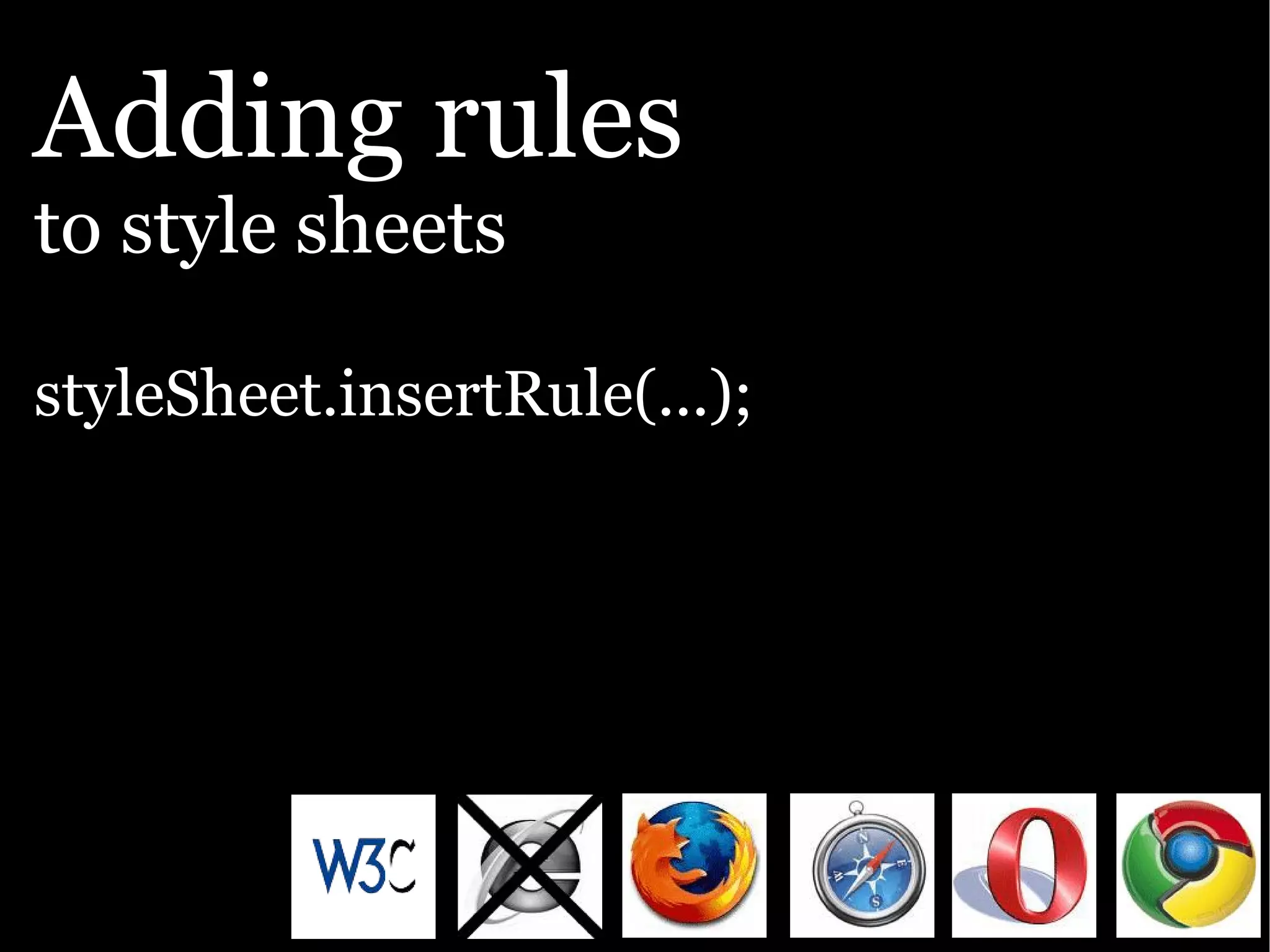 The Ajax Experience: State Of The Browsers