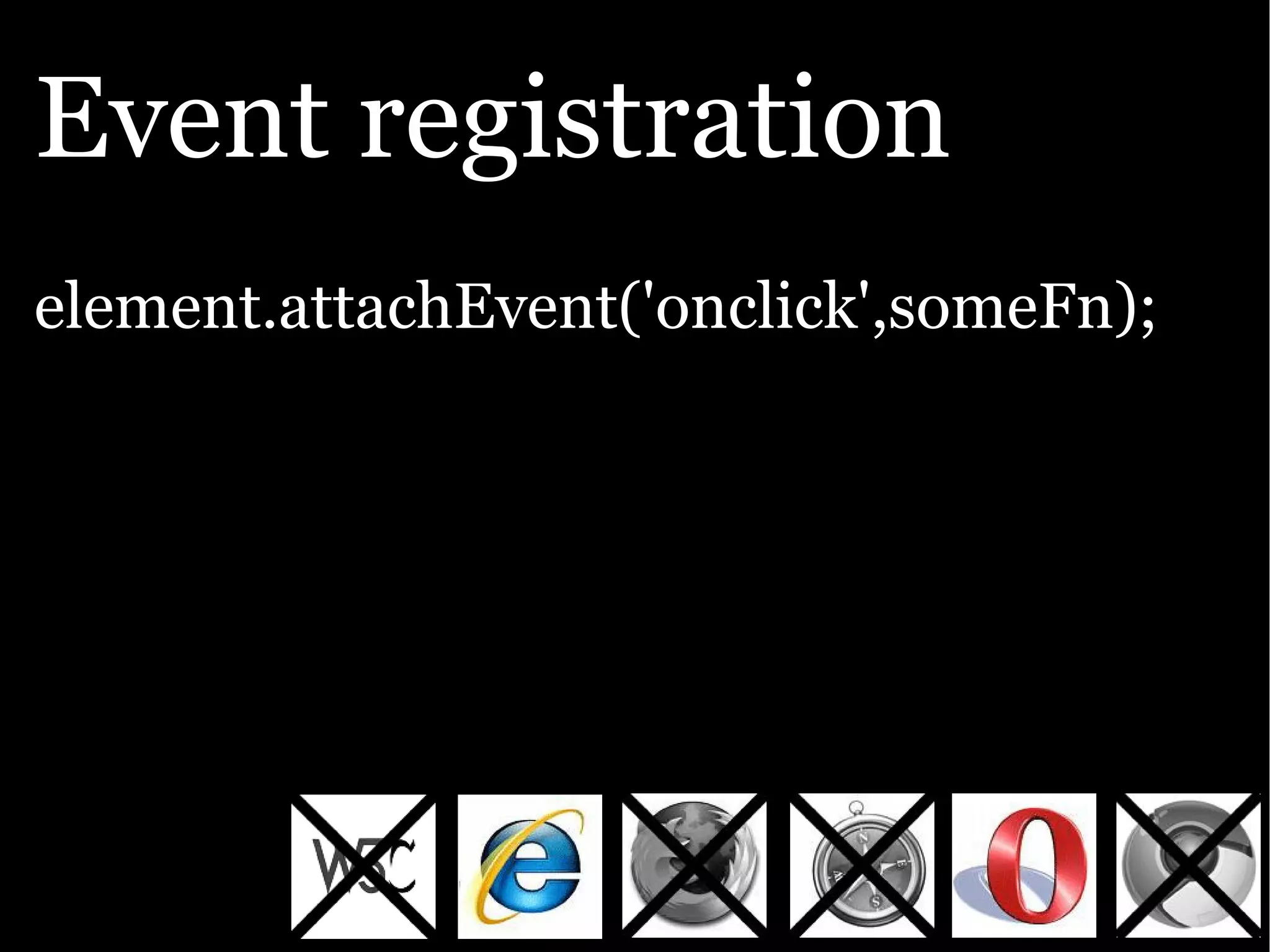 The Ajax Experience: State Of The Browsers