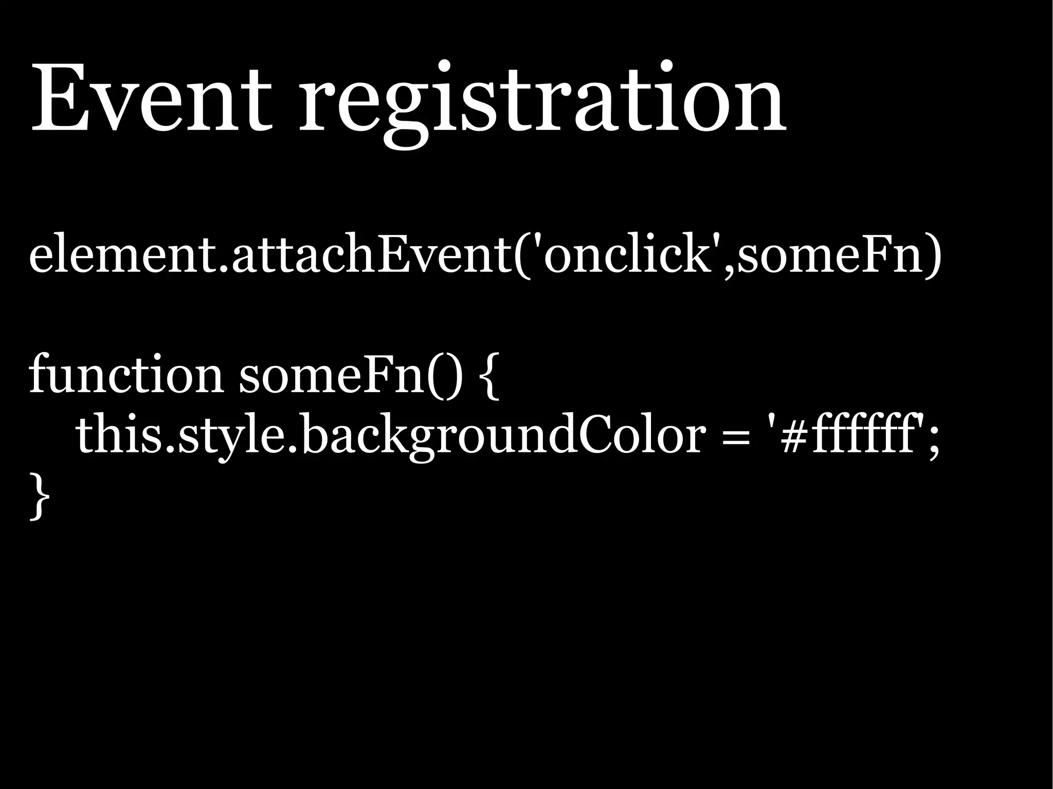 The Ajax Experience: State Of The Browsers