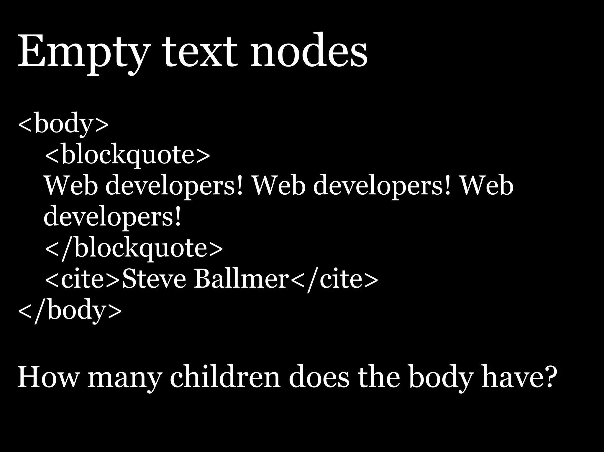 The Ajax Experience: State Of The Browsers