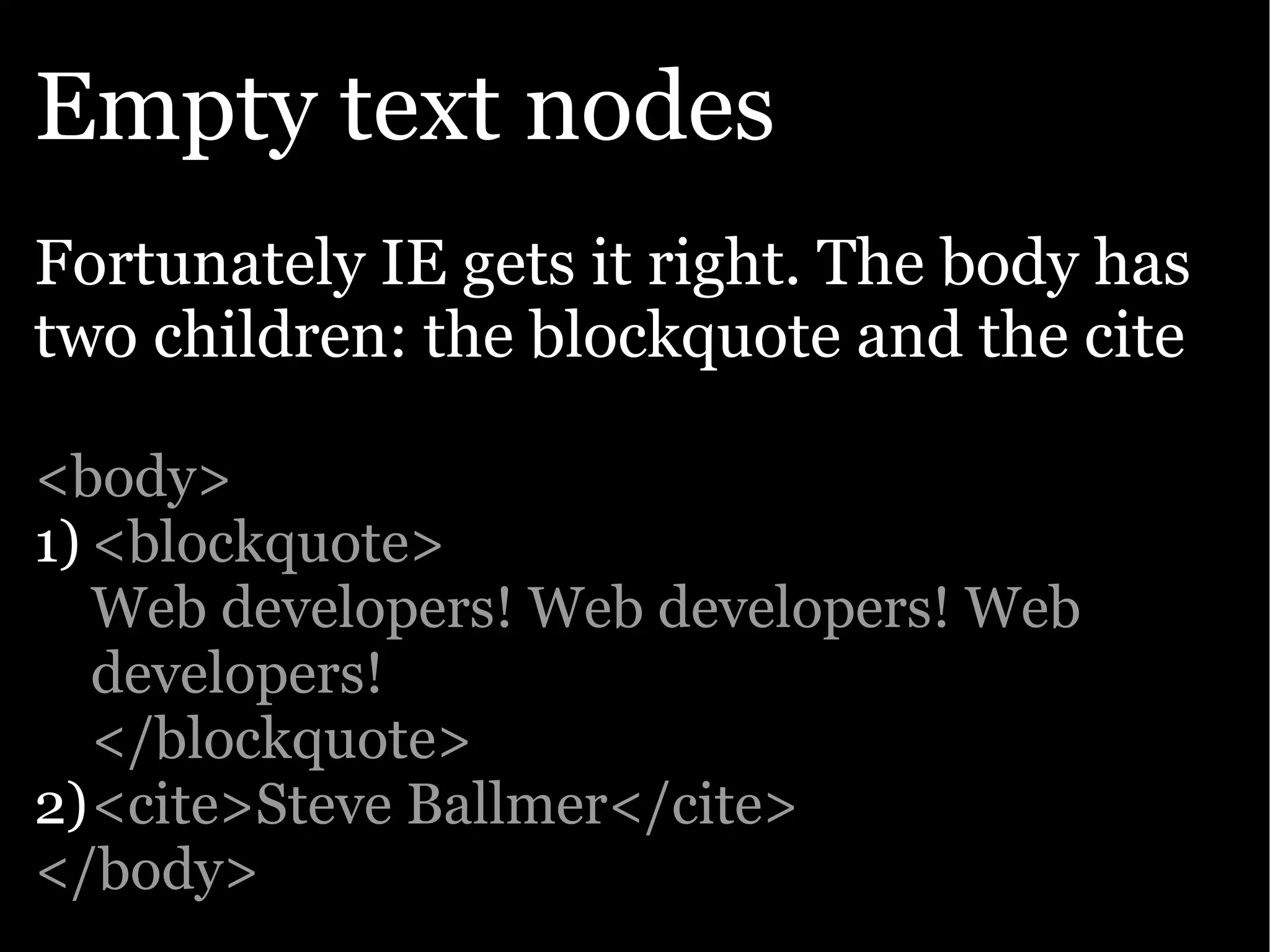 The Ajax Experience: State Of The Browsers