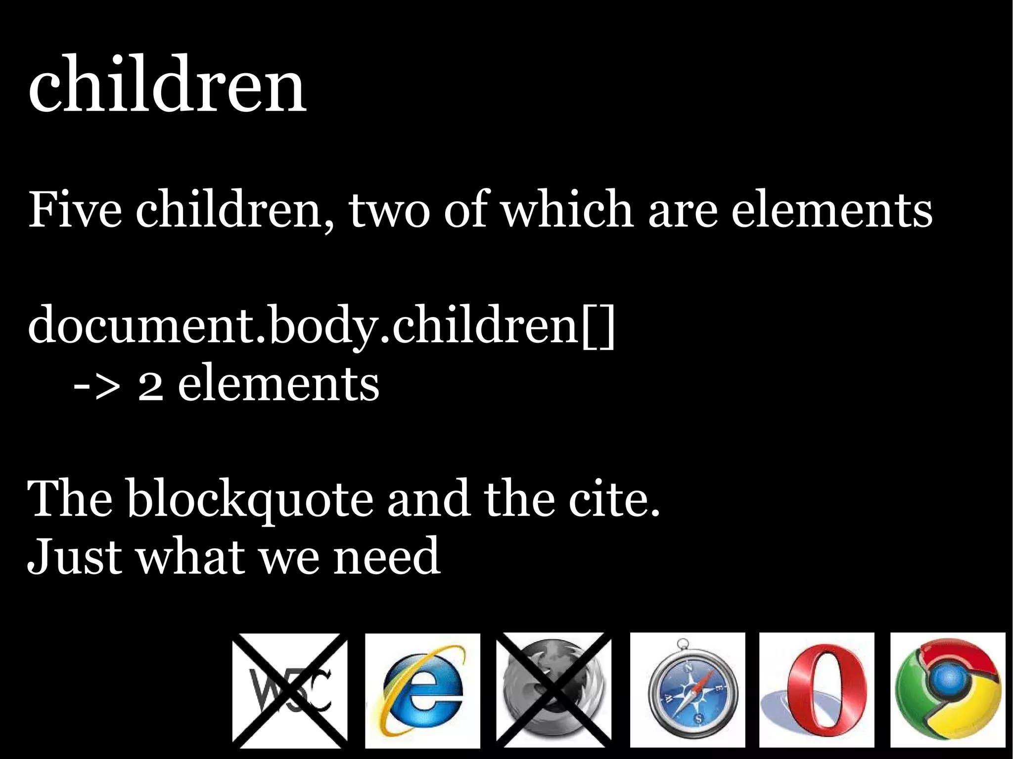 The Ajax Experience: State Of The Browsers