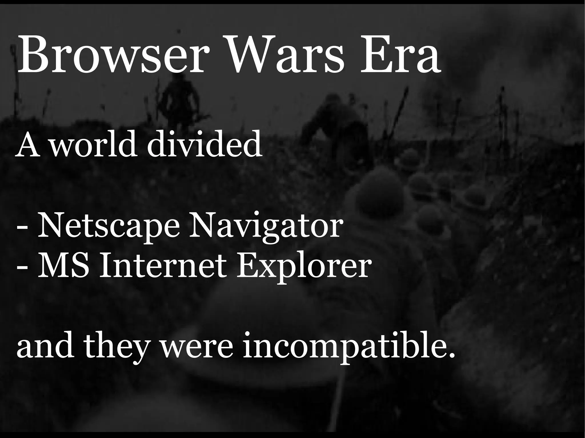 The Ajax Experience: State Of The Browsers