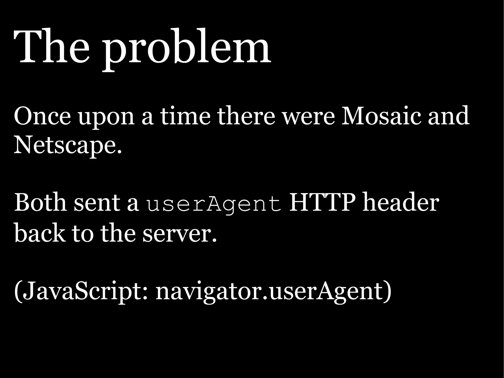 The Ajax Experience: State Of The Browsers