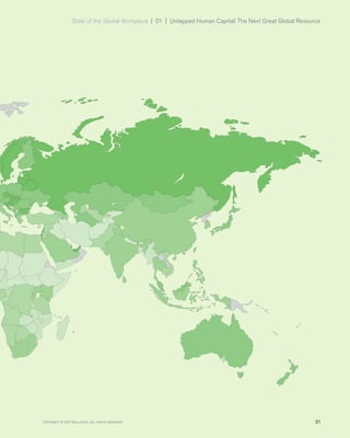 State of the Global Workplace | 01  |  Untapped Human Capital: The Next Great Global Resource
21Copyright © 2017 Gallup, Inc. All rights reserved.
 