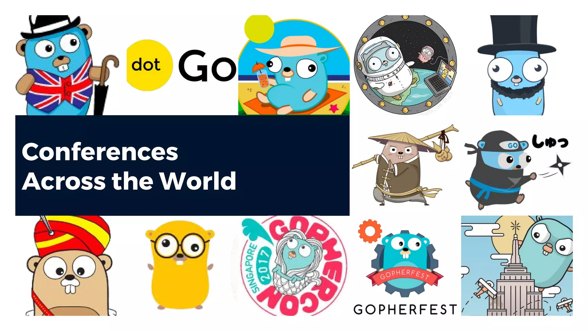 Conferences
Across the World
 