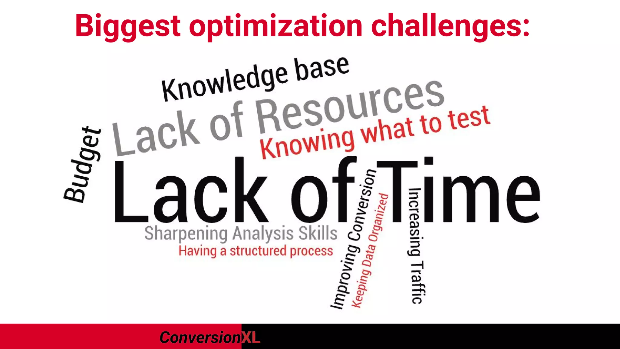 Biggest optimization challenges:
 