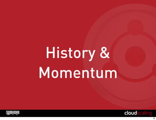History &
Momentum
 