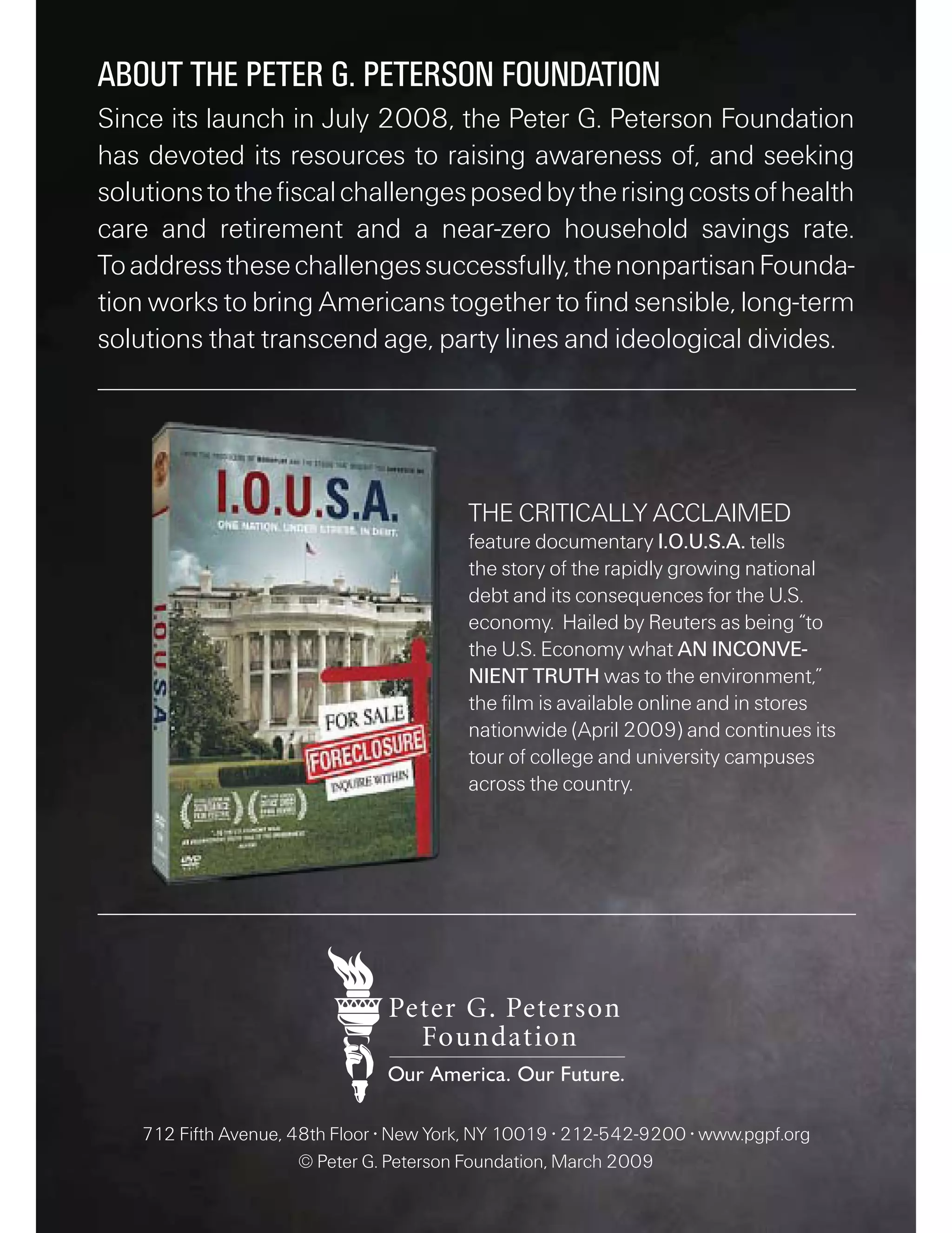 Citizen's Guide 2009