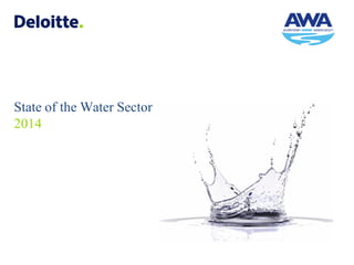State of the Water Sector 2014  