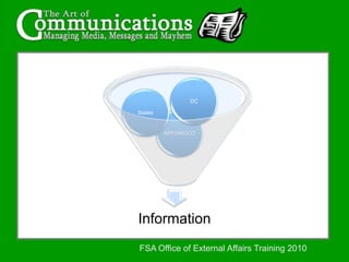  Who reviews site for “common look and feel?”