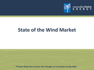 State of the Wind Market

 
