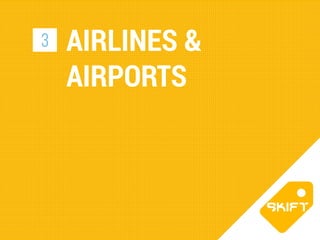Topic: Tourism & Destinations
AIRLINES &
AIRPORTS
3
 