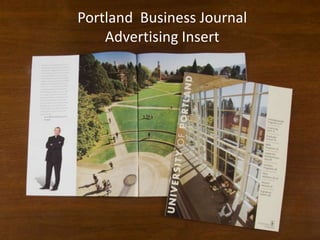 University Relations48Portland  Business JournalAdvertising Insert