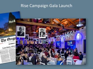 University Relations74Rise Campaign Gala Launch