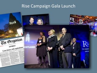 University Relations75Rise Campaign Gala Launch