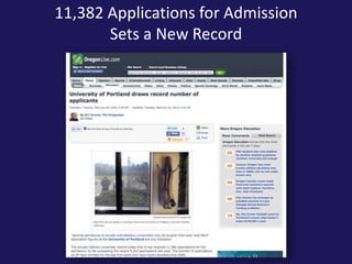 University Relations811,382 Applications for Admission        Sets a New Record