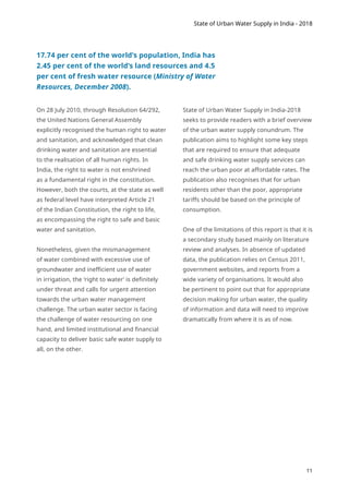State of urban water supply | PDF