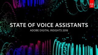 VOICE ASSISTANTS | SEP 2018
Smart Speaker Owners Embrace All Voice Assistants
*Compared to those who don’t own a smart spe...