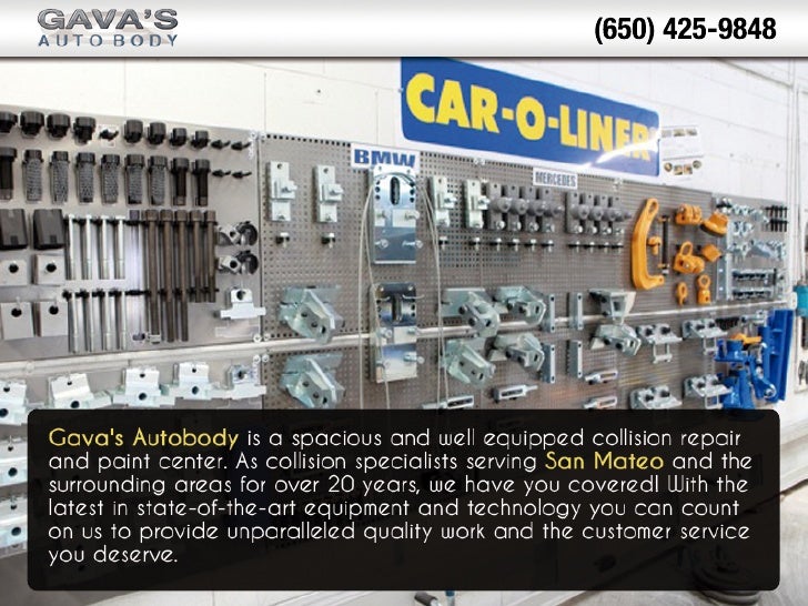 San Mateo AutoBody Shop CA Gavas Auto Body 6504259848