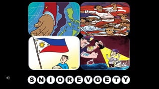 S N I O G
R E V T
E Y
 