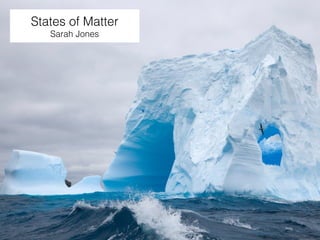 http://freehdw.com/wallpaper/iceberg-95261.html 
States of Matter 
Sarah Jones 
 