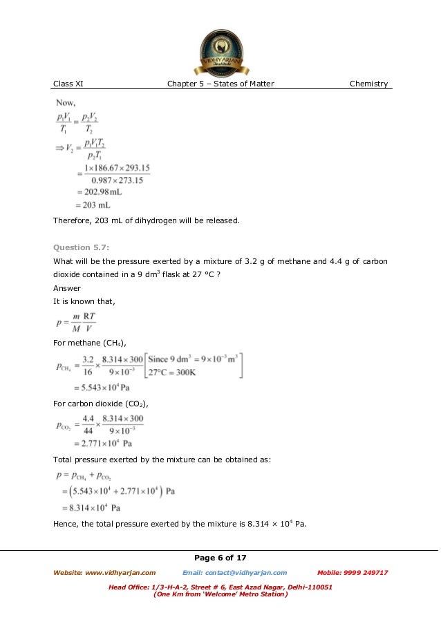 Worksheets Logarithmic Equations Worksheet With Answersclass11 states of matter exercise with solutions 6