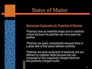 States of Matter including the forth state. Solids, liquids, gases, and ...