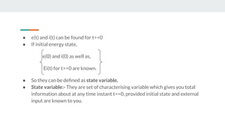 State space analysis | PDF