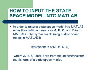 State space models | PPT | Programming Languages | Computing