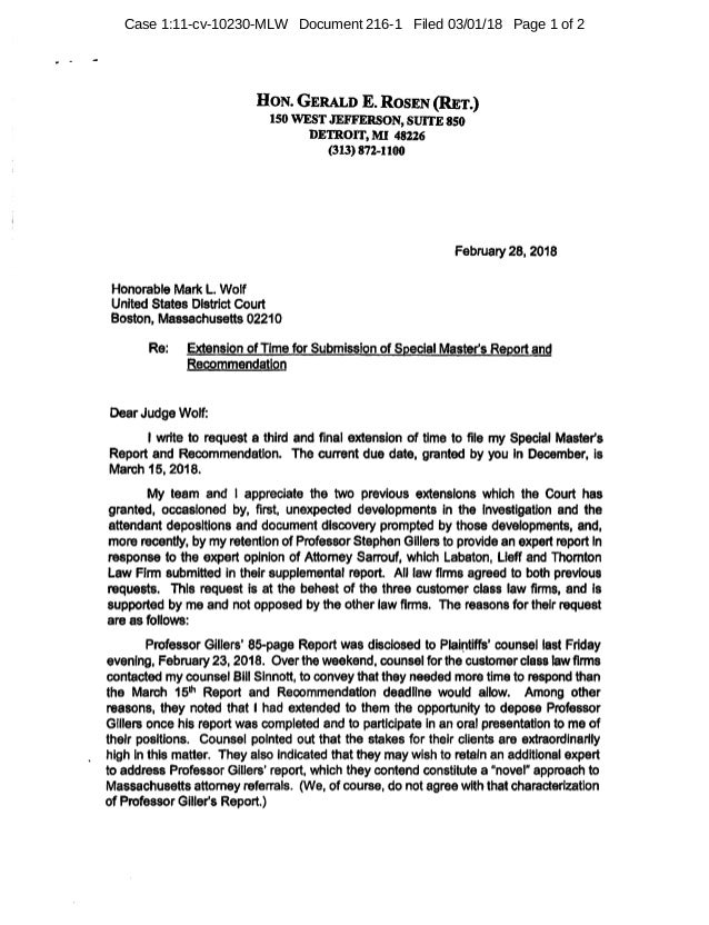 Arkansas Teacher Retirement System V State Street Dkt 216 1 Let