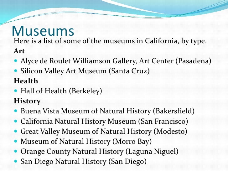 Modesto Museum Natural History Modesto Museum Natural History