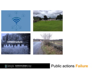 Public actions Failure
infrastructure
 