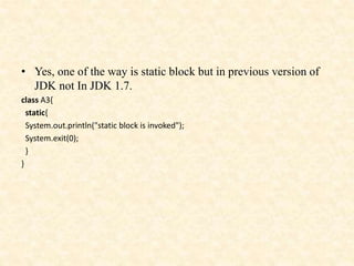 Static keyword ppt | PPTX | Programming Languages | Computing