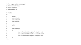 static MEMBER IN OOPS PROGRAMING LANGUAGE.pptx