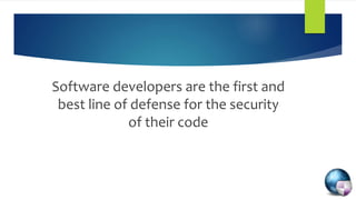 Static analysis for security | PPTX
