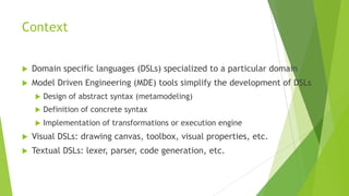 Static analysis of textual models | PPT