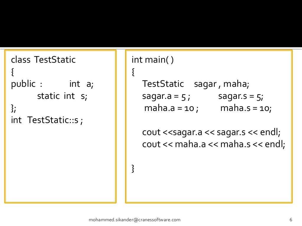 C Static Vs Const _ Constant initialization – FUBJV