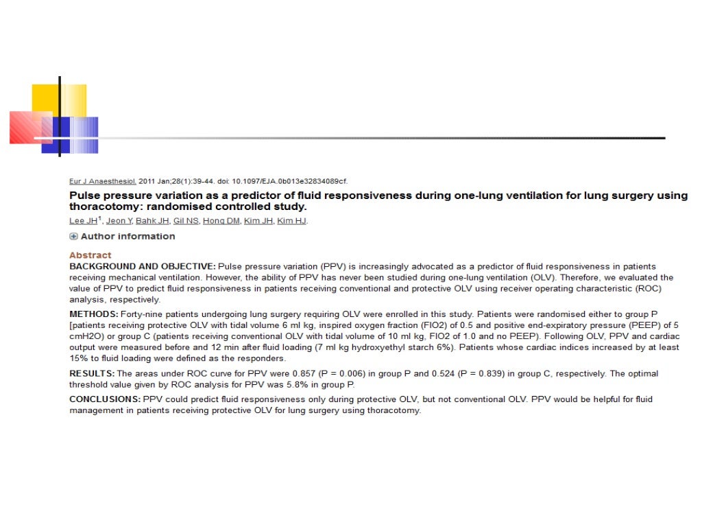 Static and dynamic indices of hemodynamic monitoring