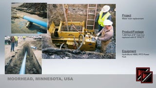 Project




                           Product/Footage




                           Equipment




MOORHEAD, MINNESOTA, USA
 
