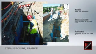 Project




                      Product/Footage




                      Equipment




STRAUSBOURG, FRANCE
 
