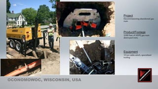 Project




                             Product/Footage




                             Equipment




OCONOMOWOC, WISCONSIN, USA
 